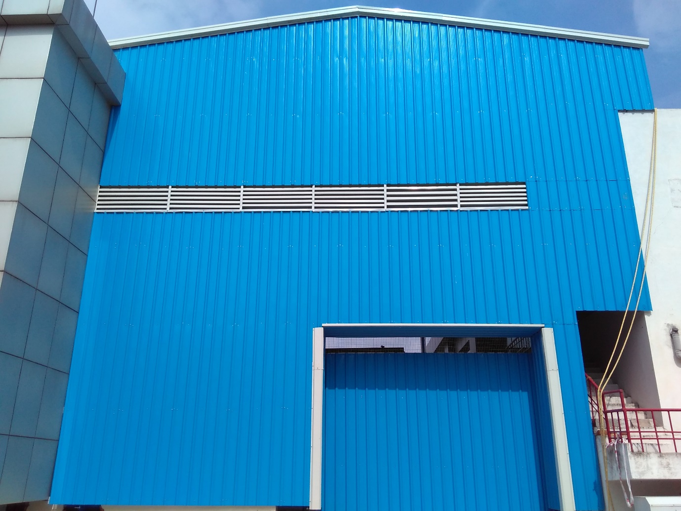 Astra Microwave Products — Industrial steel structure by Reacon