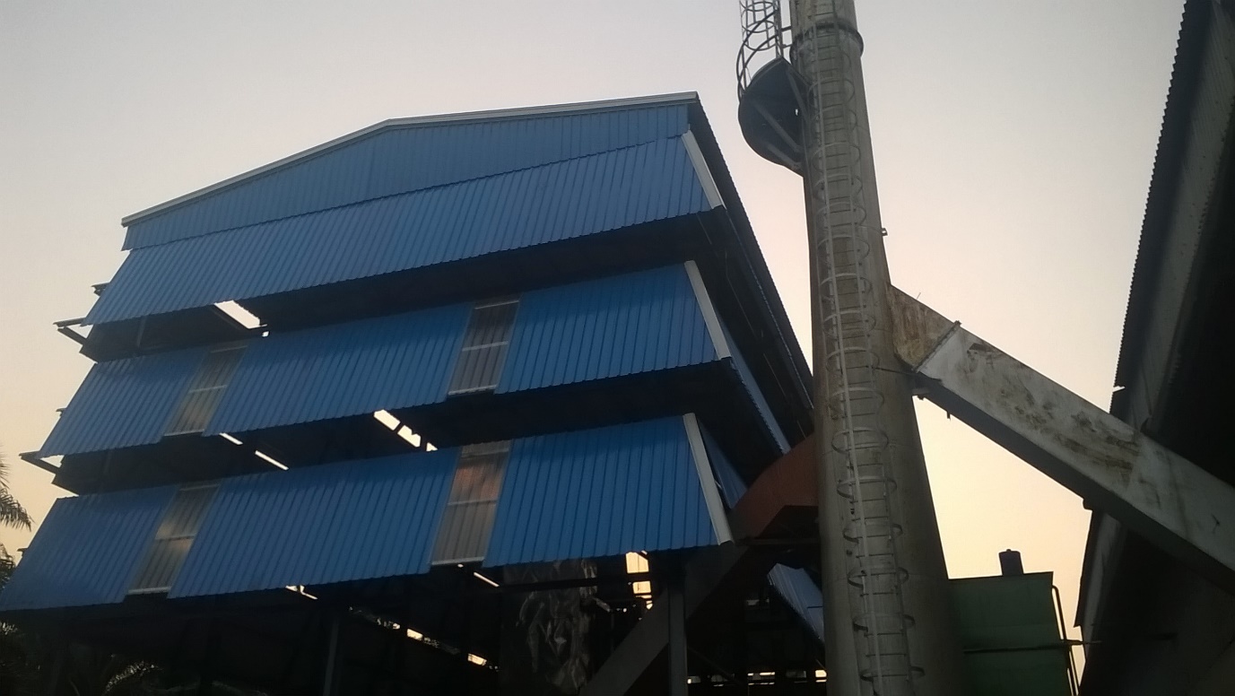 Palm Oil Plant, Aswaraopet — Industrial steel structure by Reacon