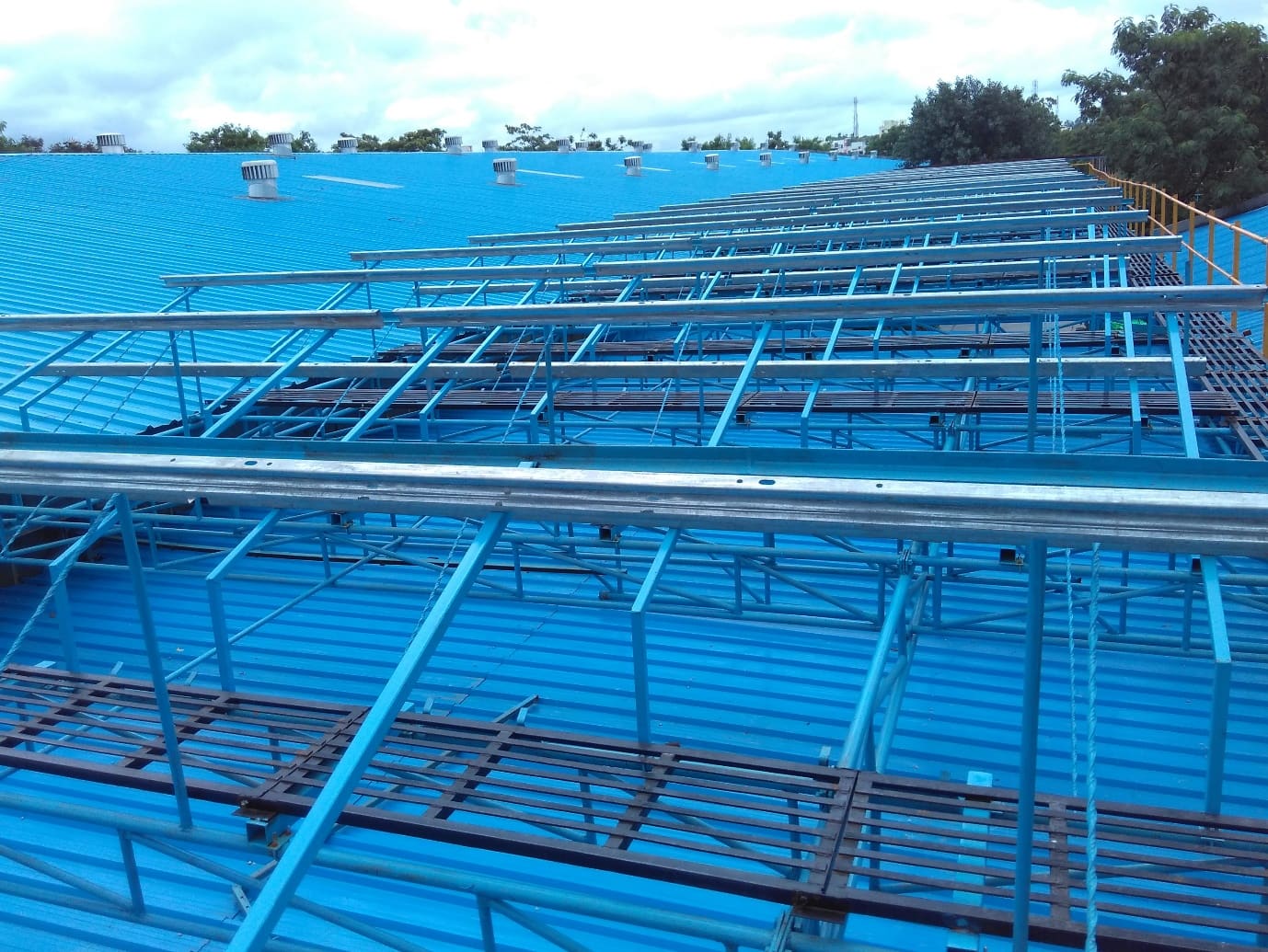 TFL Quinn India — Industrial steel structure by Reacon